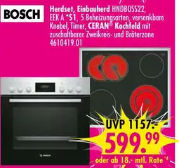 Möbel Boss Bosch herdset Angebot