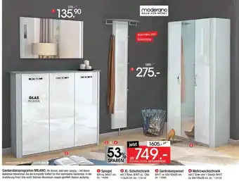 Zurbrüggen Moderano spiegel Angebot