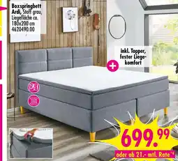 Möbel Boss Boxspringbett ardi Angebot
