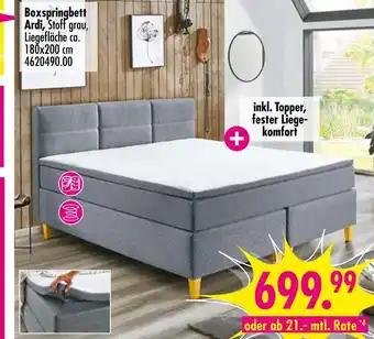 Möbel Boss Boxspringbett ardi Angebot