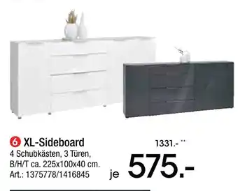 Zurbrüggen Xl-sideboard Angebot