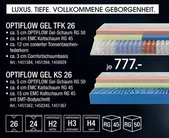 Zurbrüggen Optiflow gel tfk 26 Angebot
