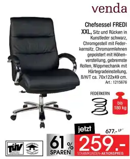 Zurbrüggen Venda chefsessel fredi xxl Angebot