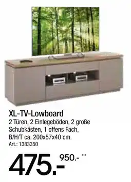 Zurbrüggen Xl-tv-lowboard Angebot
