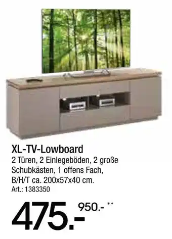 Zurbrüggen Xl-tv-lowboard Angebot