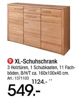 Zurbrüggen Xl-schuhschrank Angebot