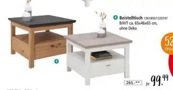 Zurbrüggen Beistelltisch Angebot