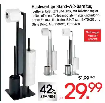 Zurbrüggen Hochwertige stand-wc-garnitur Angebot