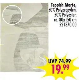 Möbel Boss Teppich marte Angebot