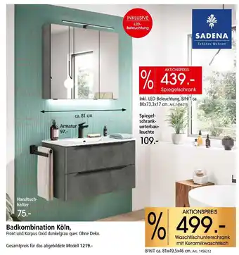 Zurbrüggen Sadena spiegelschrank Angebot