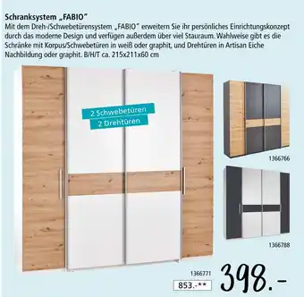 Zurbrüggen Schranksystem „fabio“ Angebot