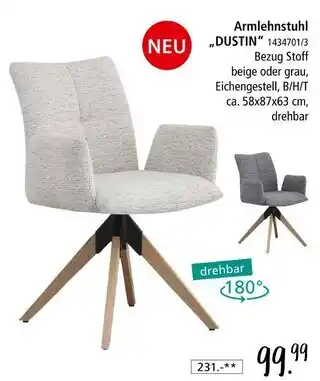 Zurbrüggen Armlehnstuhl dustin Angebot