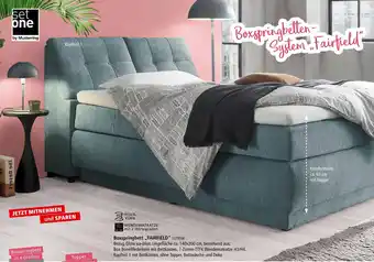 Zurbrüggen Set one by musterring boxspringbett 'fairfield' Angebot