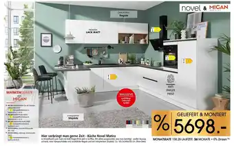 Zurbrüggen Novel & mican küche novel matira Angebot