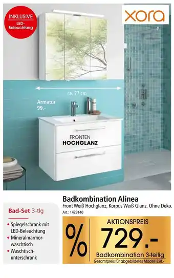 Zurbrüggen Xora badkombination alinea Angebot