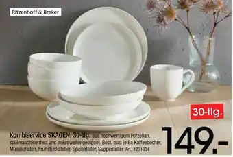 Zurbrüggen Ritzenhoff & breker kombiservice skagen Angebot