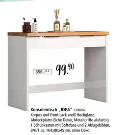 Zurbrüggen Konsolentisch idea Angebot
