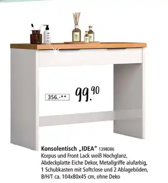 Zurbrüggen Konsolentisch idea Angebot