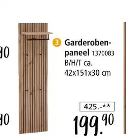 Zurbrüggen Garderobenpaneel Angebot