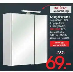 Zurbrüggen Spiegelschrank Angebot