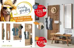Zurbrüggen Linea natura garderobenpaneel schmal Angebot