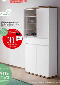 Zurbrüggen Xxl-schuhschrank Angebot