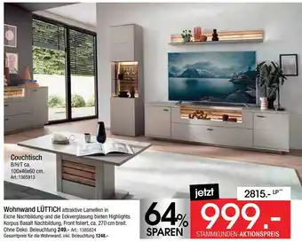 Zurbrüggen Couchtisch Angebot