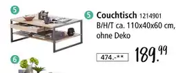 Zurbrüggen Couchtisch Angebot