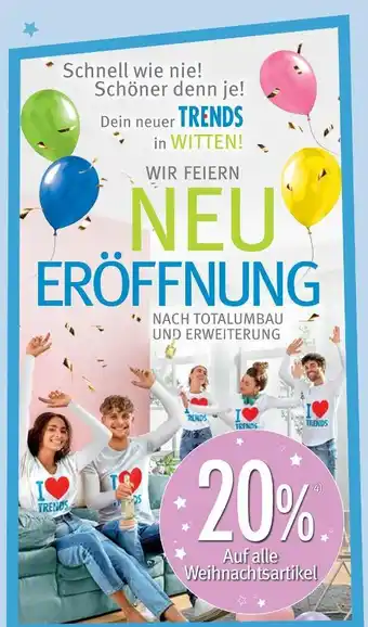 Trends Möbel 20 % rabatt Angebot