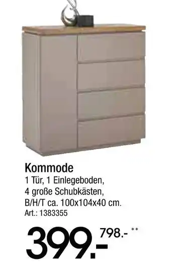 Zurbrüggen Kommode Angebot
