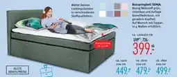 Trends Möbel Boxspringbett sunja ca. 120x200 cm Angebot