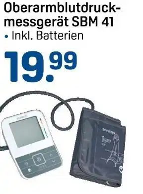 Rossmann Sanitas oberarmblutdruckmessgerät sbm 41 Angebot
