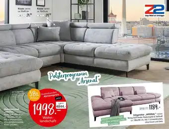 Zurbrüggen Z2 wohnlandschaft „arsenal“ Angebot