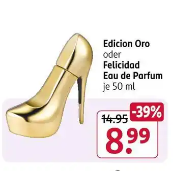 Rossmann Edicion oro Angebot