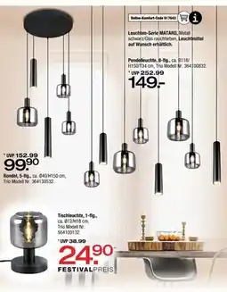 Ostermann Trio pendelleuchte, 8-flg Angebot