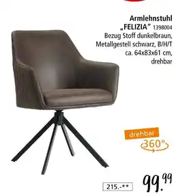 Zurbrüggen Armlehnstuhl „felizia“ Angebot