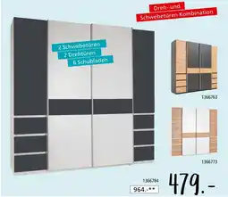 Zurbrüggen Dreh- und schwebetüren kombination „fabio“ Angebot