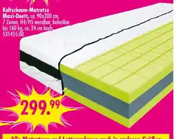 Möbel Boss Kaltschaum-matratze maxi-duett Angebot