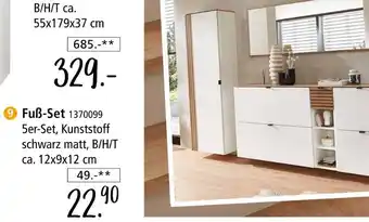 Zurbrüggen Fuß-set Angebot