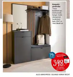 Zurbrüggen Kompaktgarderobe Angebot