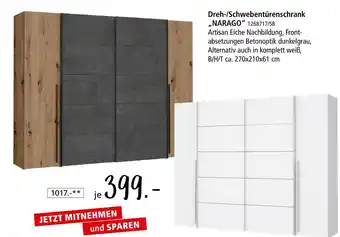Zurbrüggen Dreh-/schwebetürenschrank narago Angebot