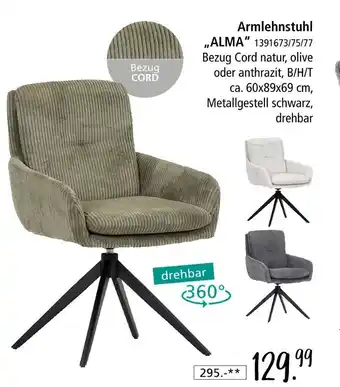 Zurbrüggen Armlehnstuhl alma Angebot