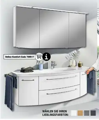 Ostermann Spiegelschrank inkl. led-beleuchtung casablanca Angebot