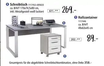 Zurbrüggen Schreibtisch Angebot