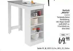 Zurbrüggen Bartisch mojito Angebot