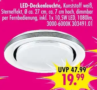 Möbel Boss Led-deckenleuchte Angebot