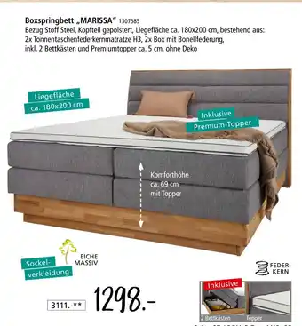 Zurbrüggen Boxspringbett marissa Angebot