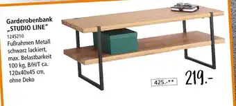 Zurbrüggen Linea natura garderobenbank 'studio line' Angebot