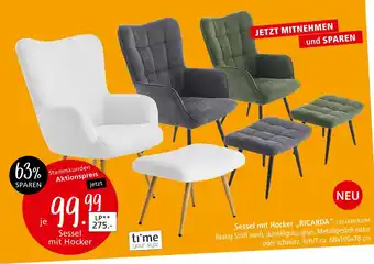 Zurbrüggen Time your style sessel mit hocker 'ricarda' Angebot