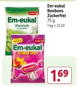 Rossmann Em-eukal klassisch bonbons zuckerfrei Angebot
